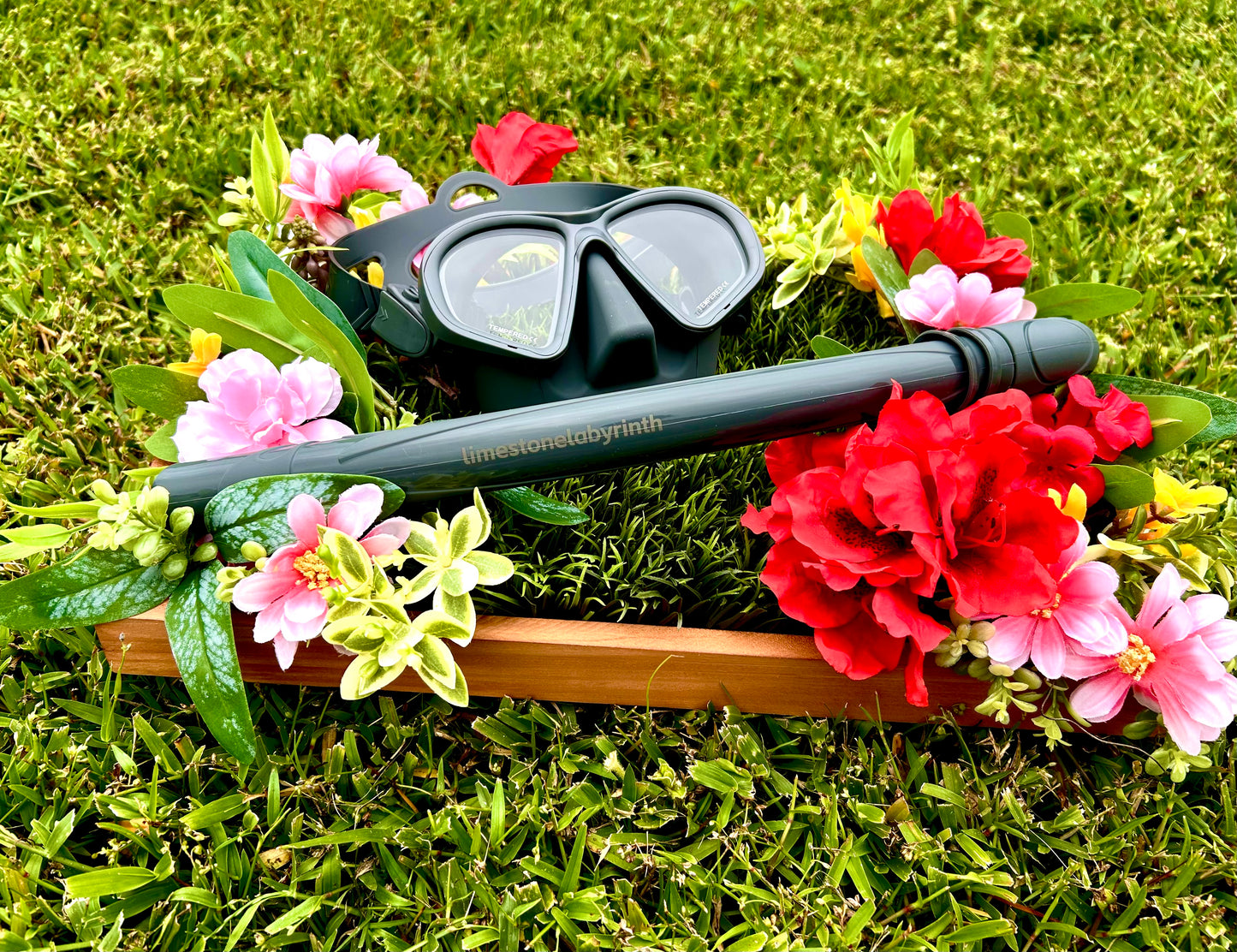 Manatee Grey Snorkel Set