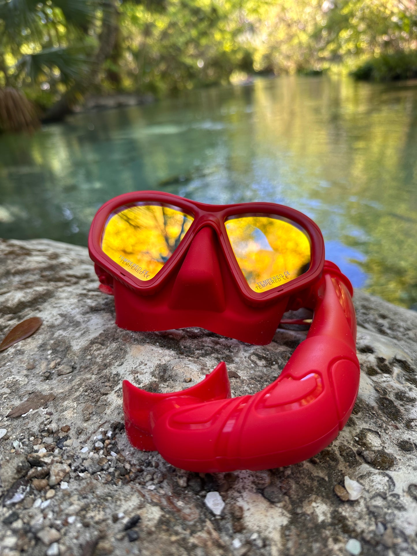 Aquatic Fire Snorkel Set