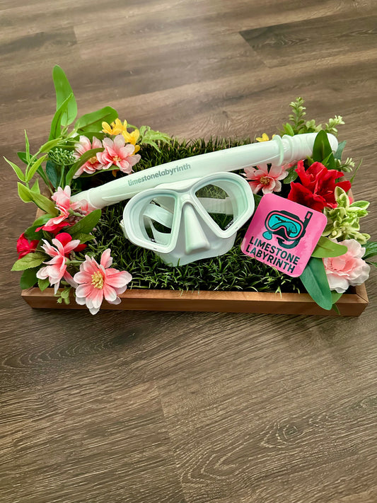 Polar White Snorkel Set