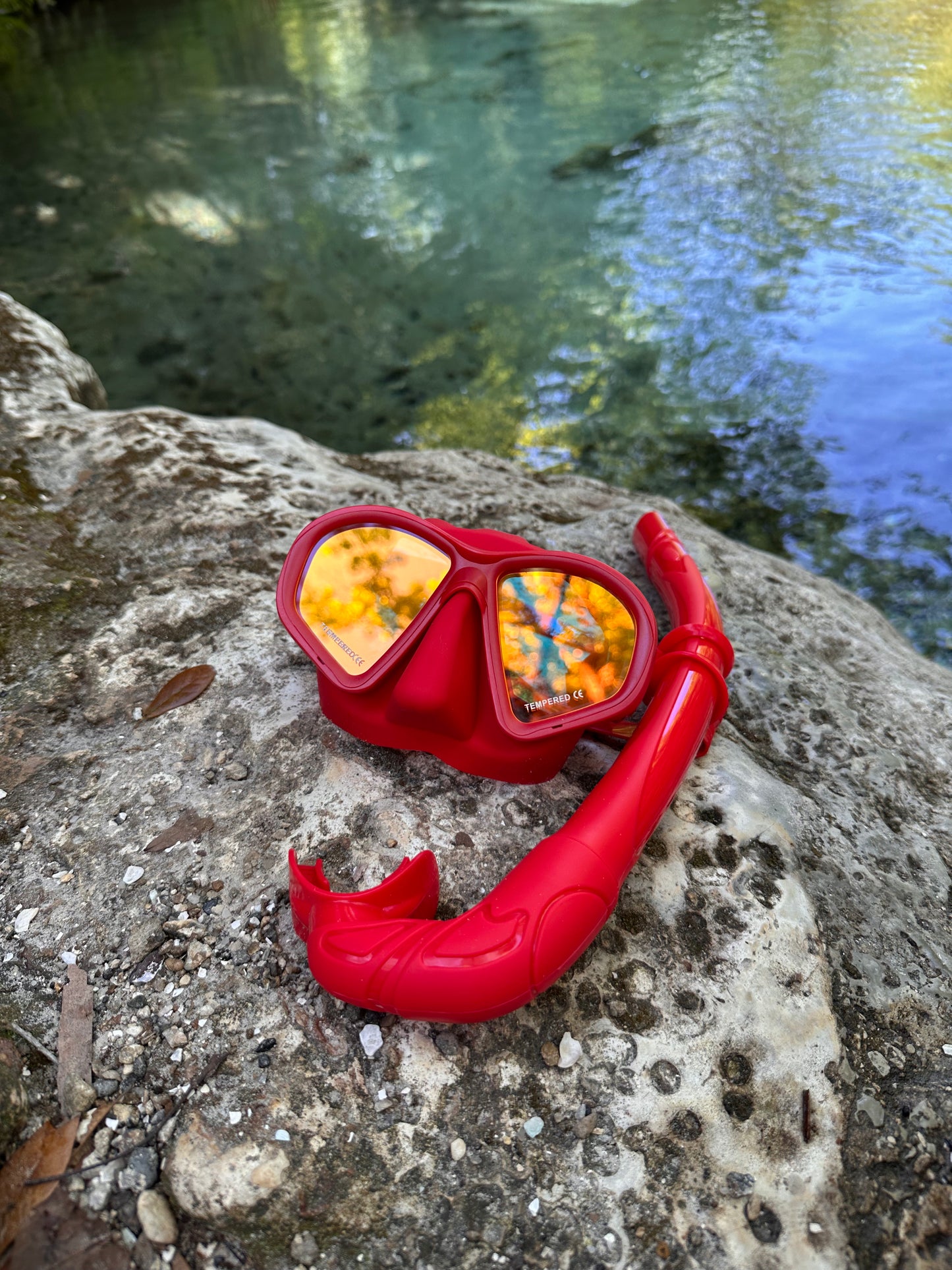 Aquatic Fire Snorkel Set