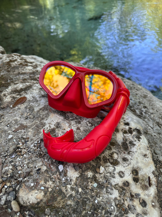 Aquatic Fire Snorkel Set