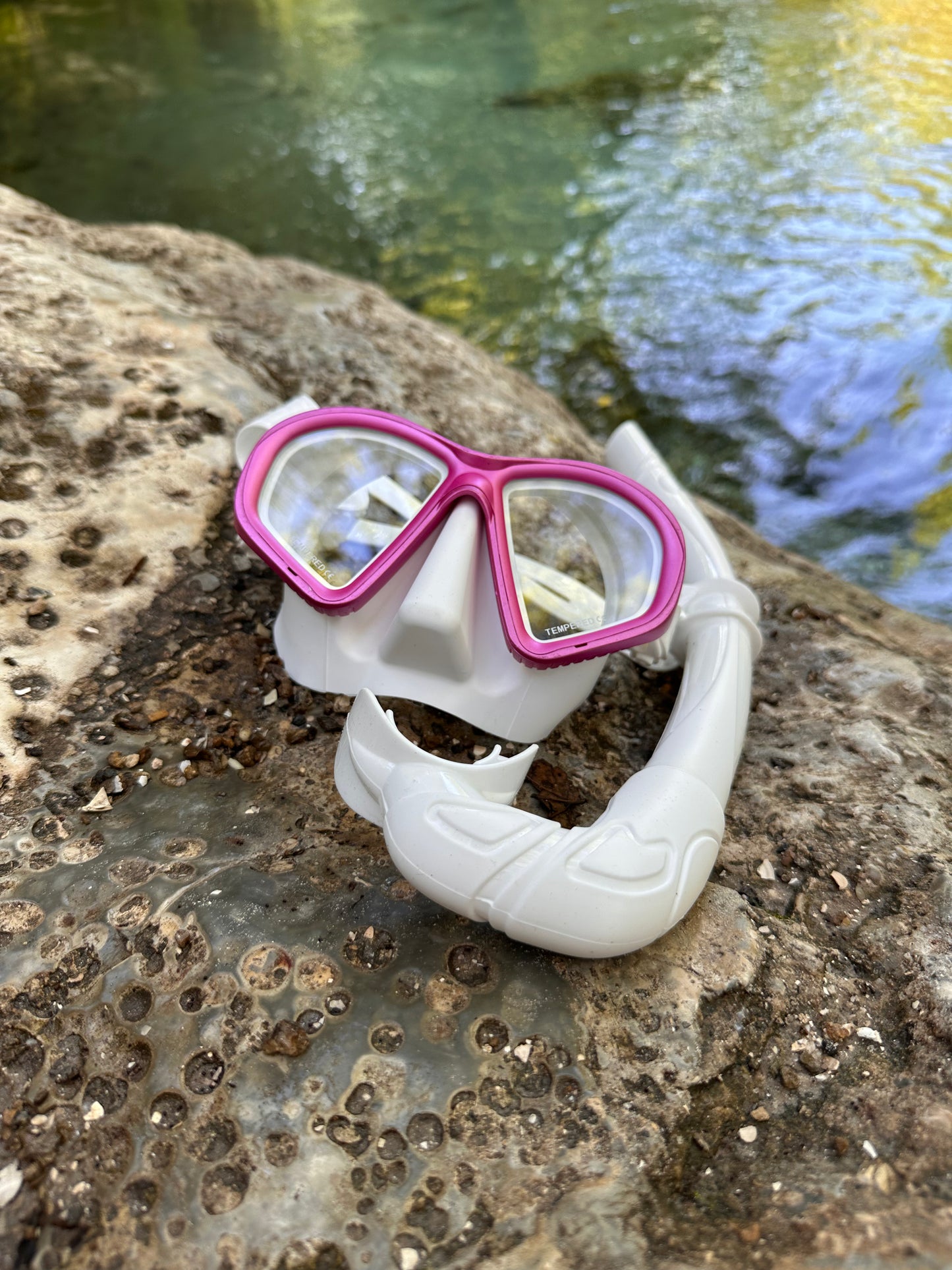 Polar Pink Snorkel Set