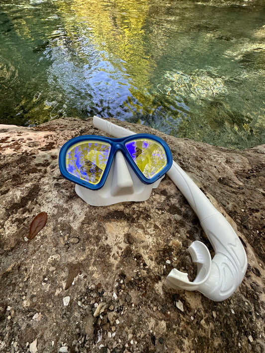 Polar Blue Snorkel Set